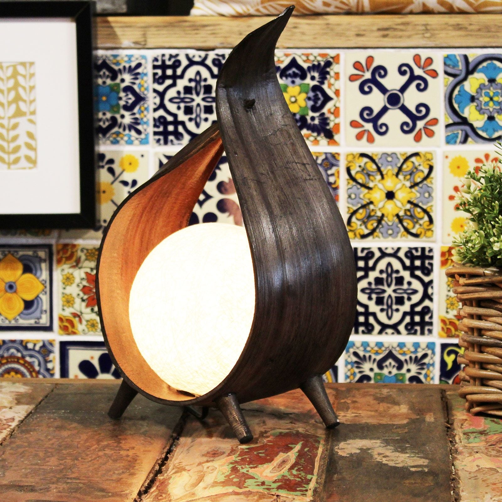 Natural Coconut Lamps