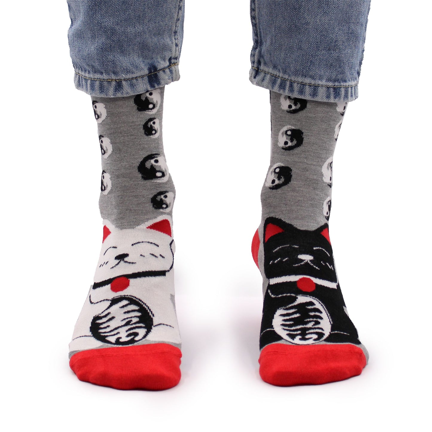 Hop Hare Bamboo Socks M/L - Pink Buddha & Lotus
