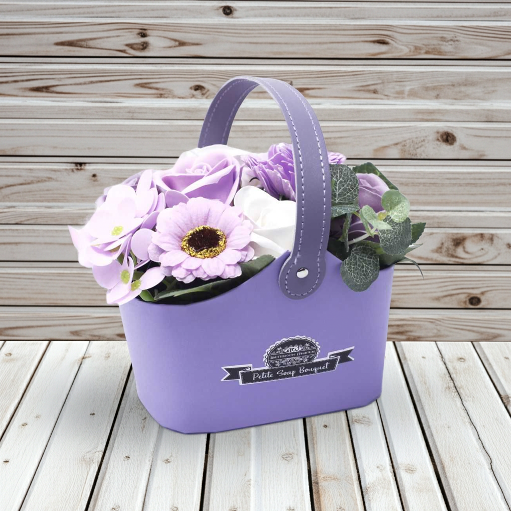 Bouquet Petite Basket - Soft Lavender