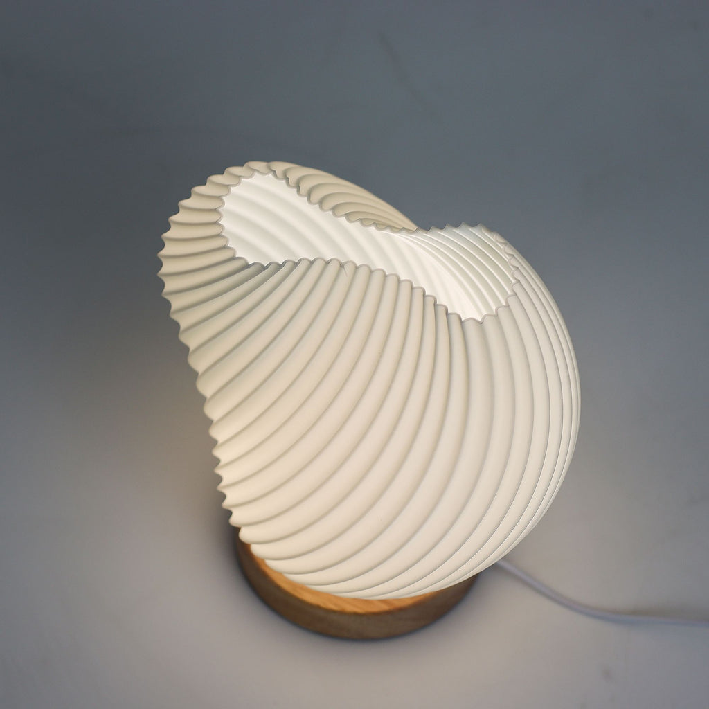 New Wave Lamp - USB - 3 settings - Shell Twisted