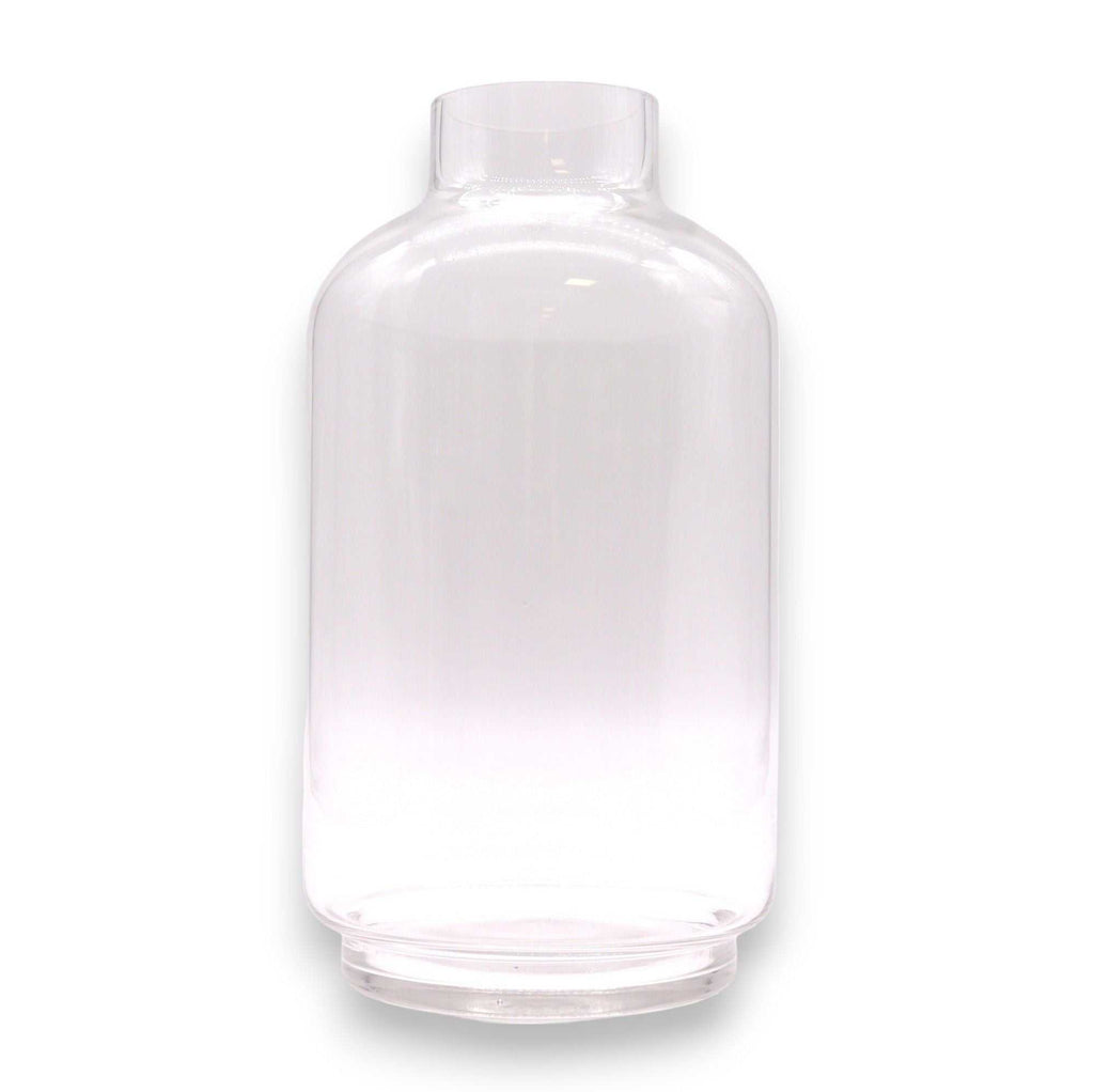 Large Ball Top Terrarium on Dark Tung Wood