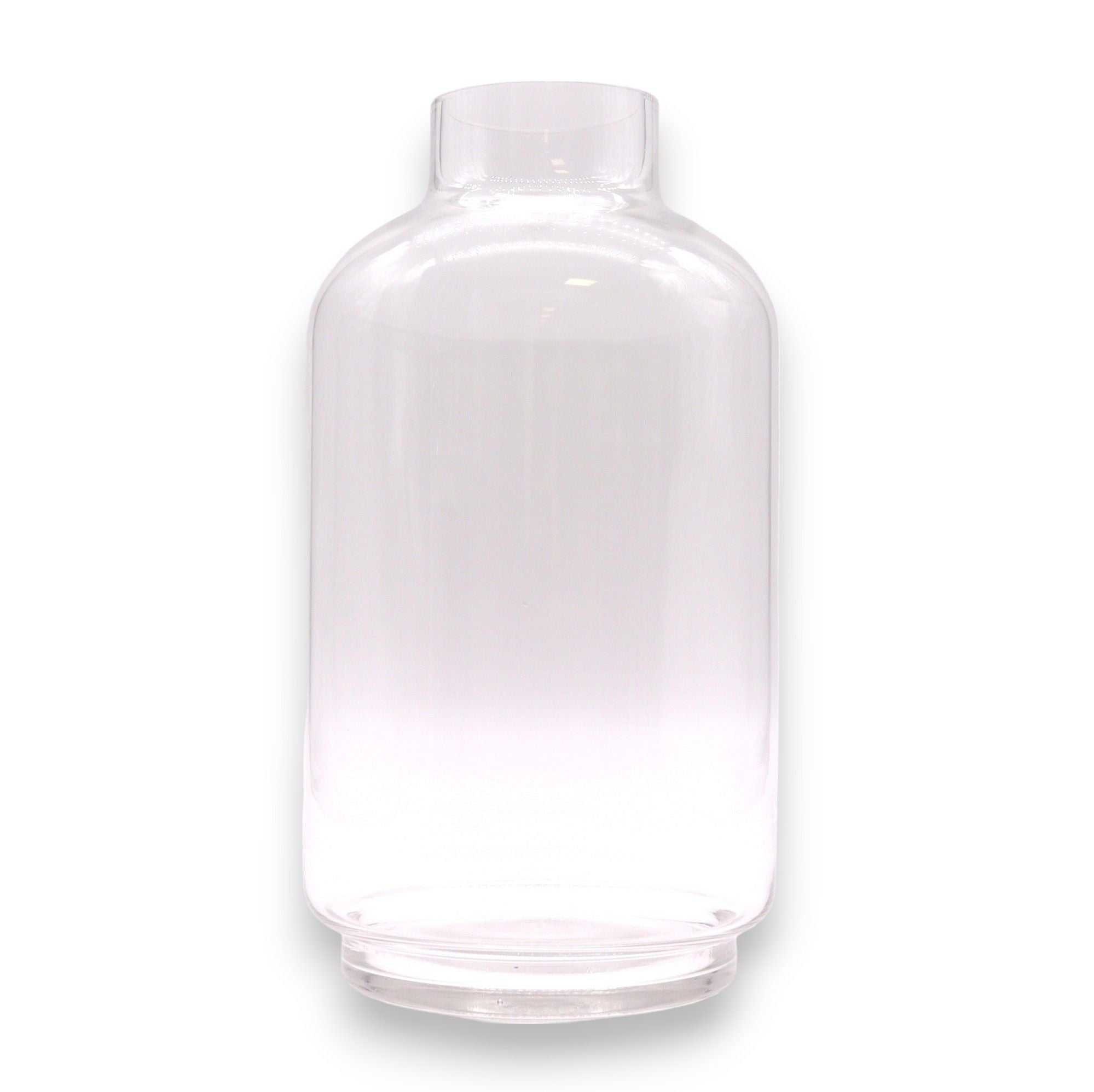 Large Ball Top Terrarium on Dark Tung Wood