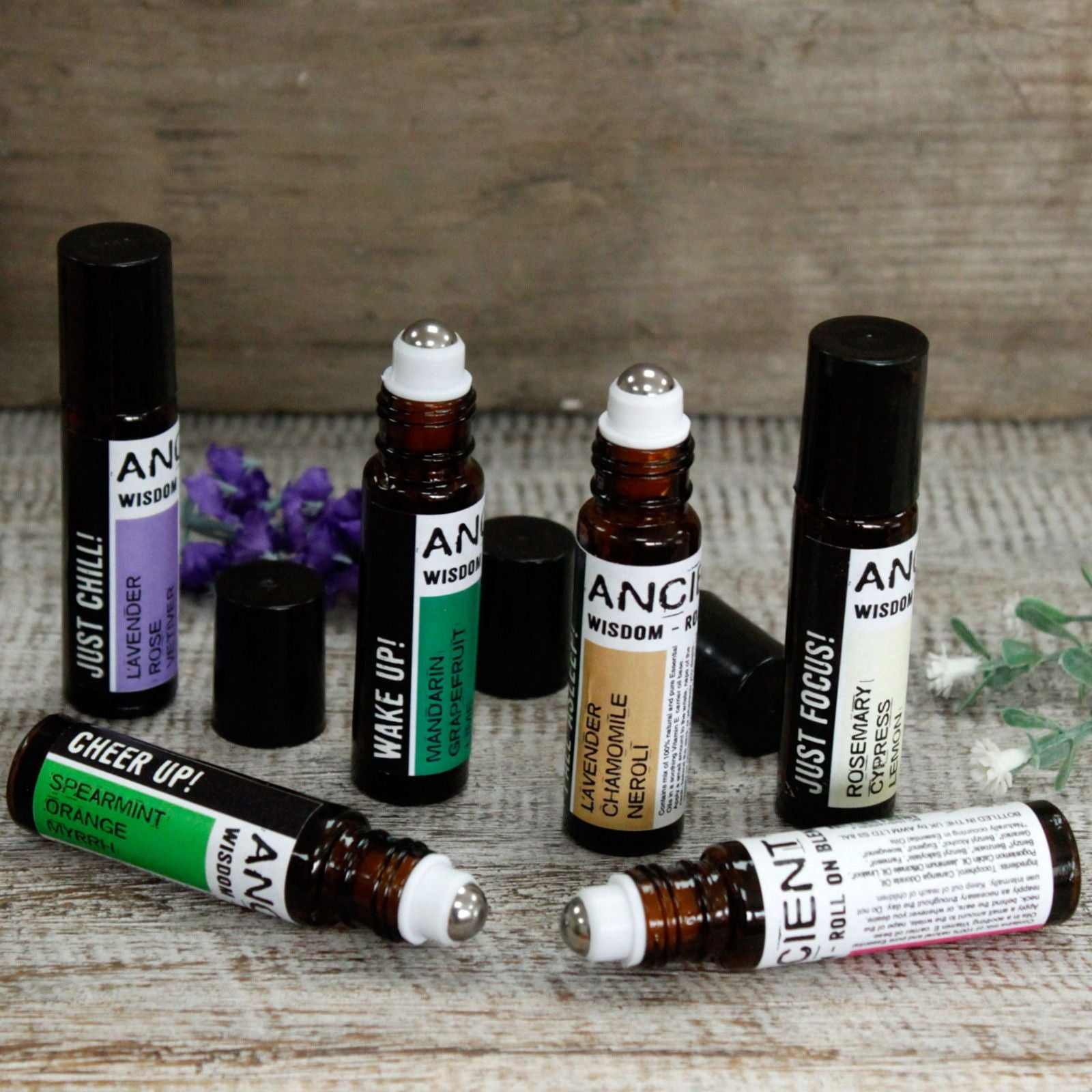 10ml Roll On Essential Oil Blend - Don't Worry!