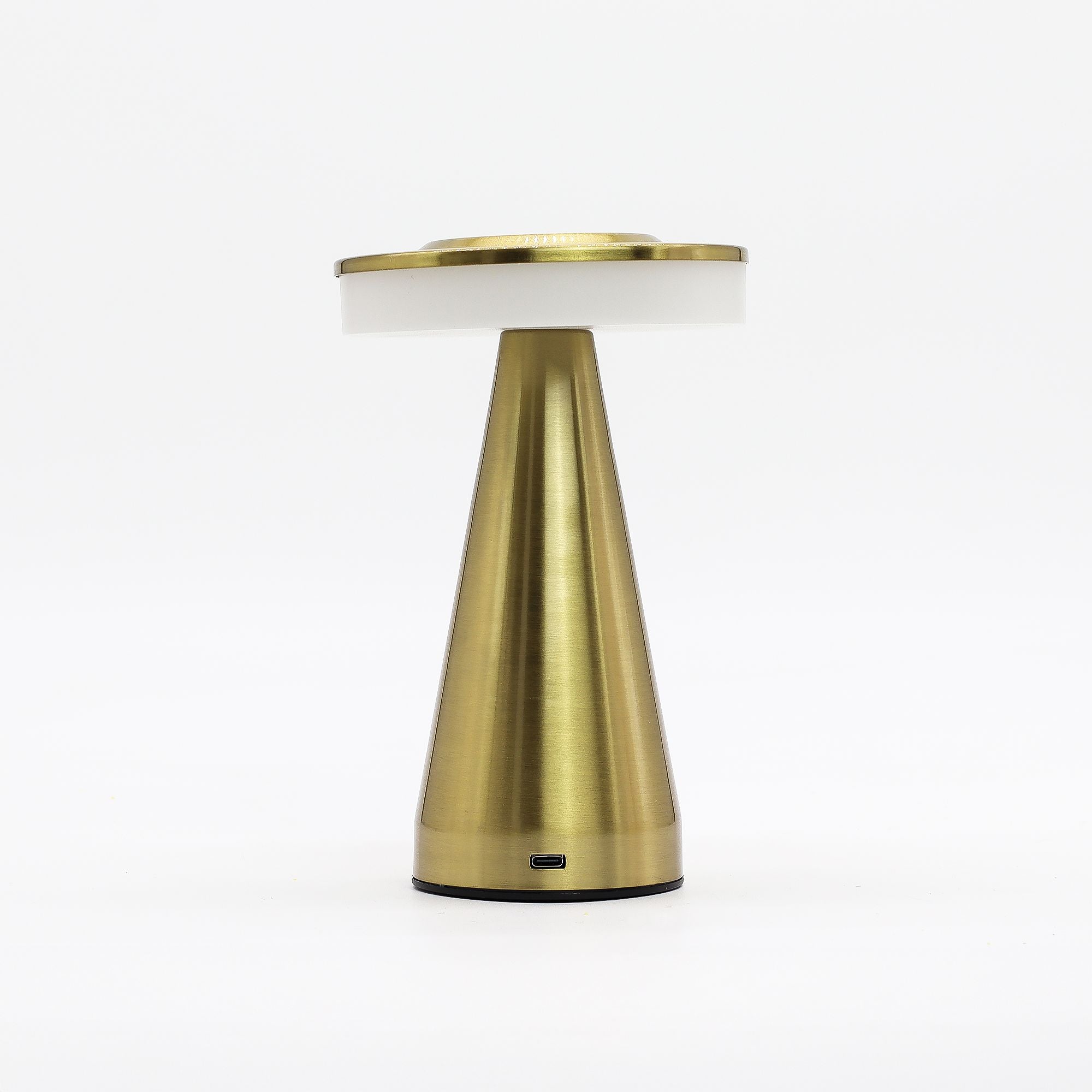 Touch Lamp - Tall Stem Copper - USB (C) - Rechargable  (400 Watt)