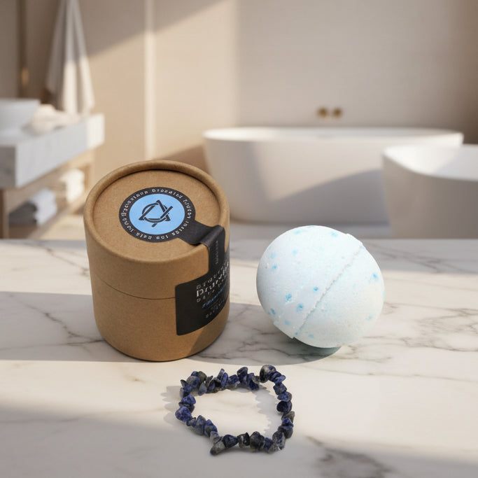 Sodalite Gem Bracelet Bath Bomb