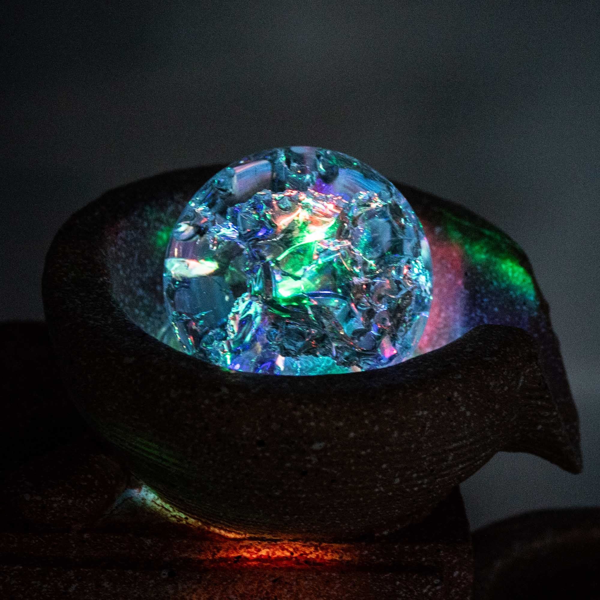 Buddha Hand & Head Tabletop Water Feature (20x25x35cm)