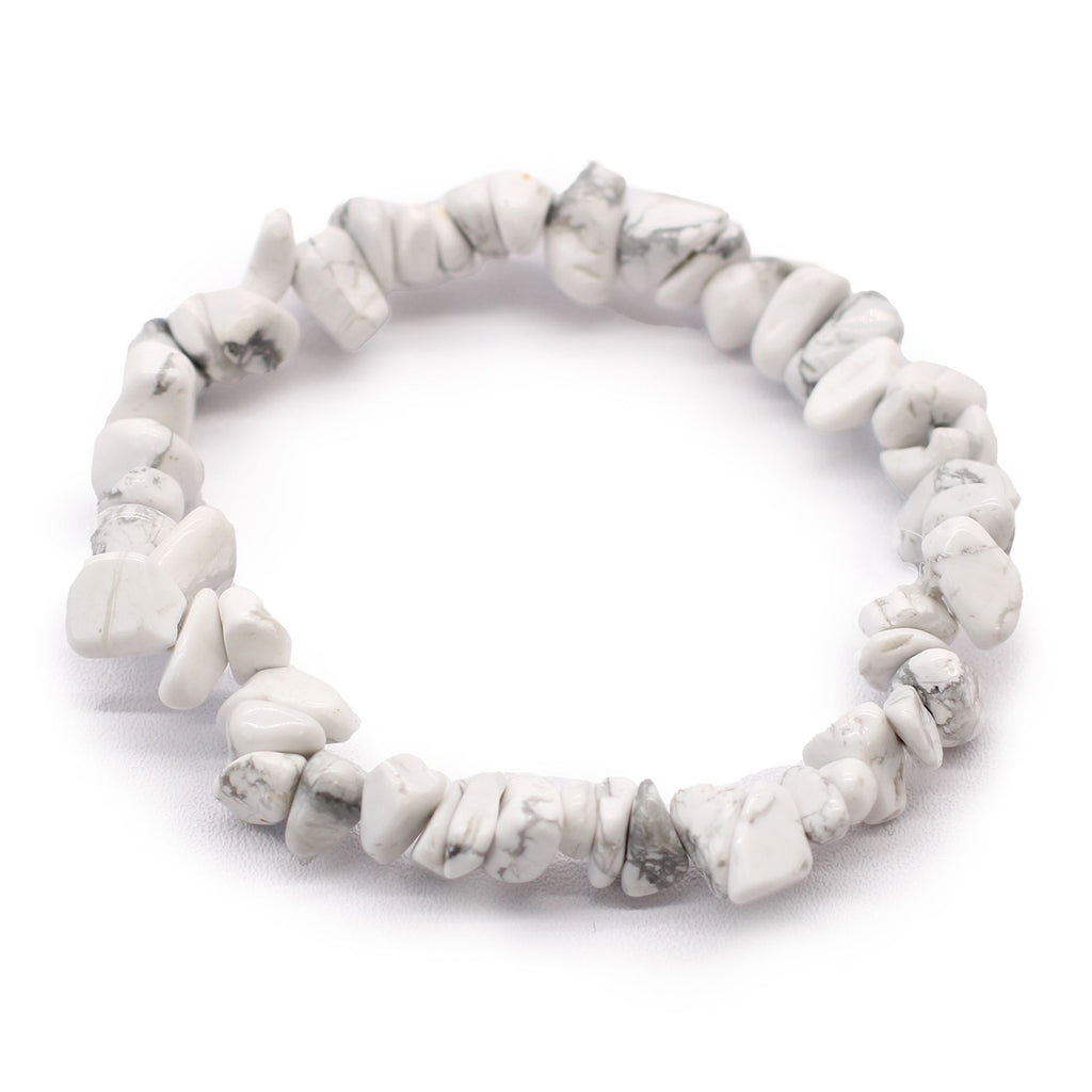 White Jasper Gem Bracelet Bath Bomb