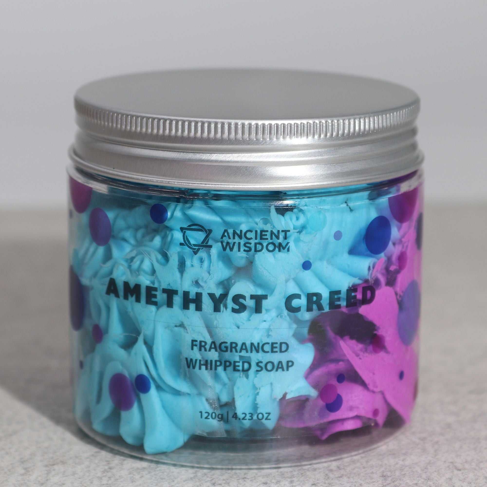 Amethyst Creed Whipped Cream Soap 120g