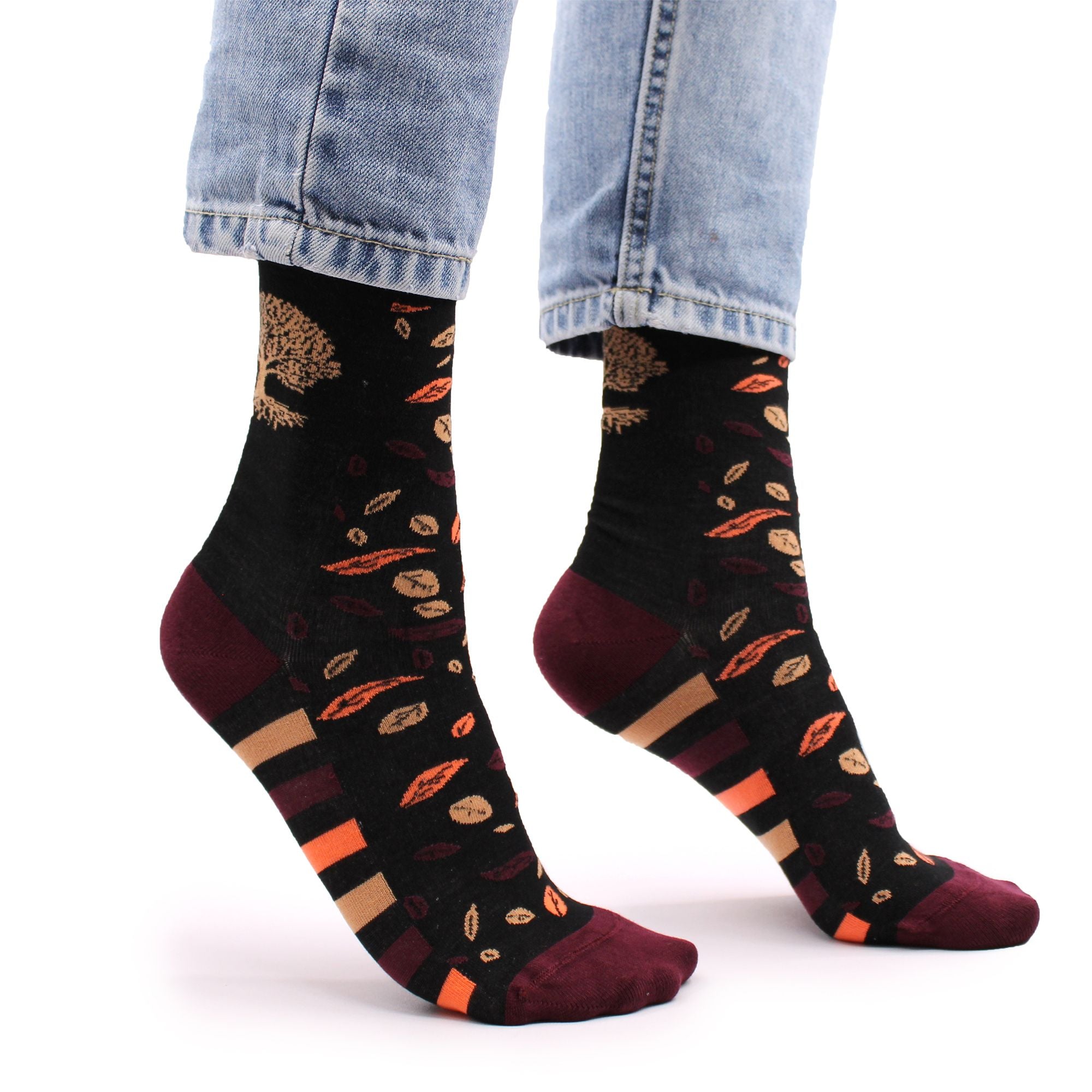 Hop Hare Bamboo Socks M/L - Pentagram and Evil Eye