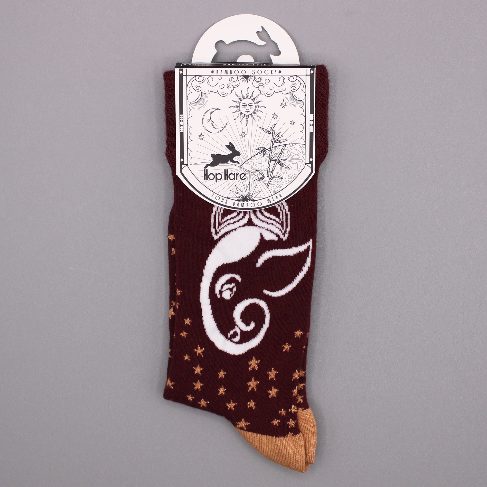 Hop Hare Bamboo Socks S/M - Ganesha