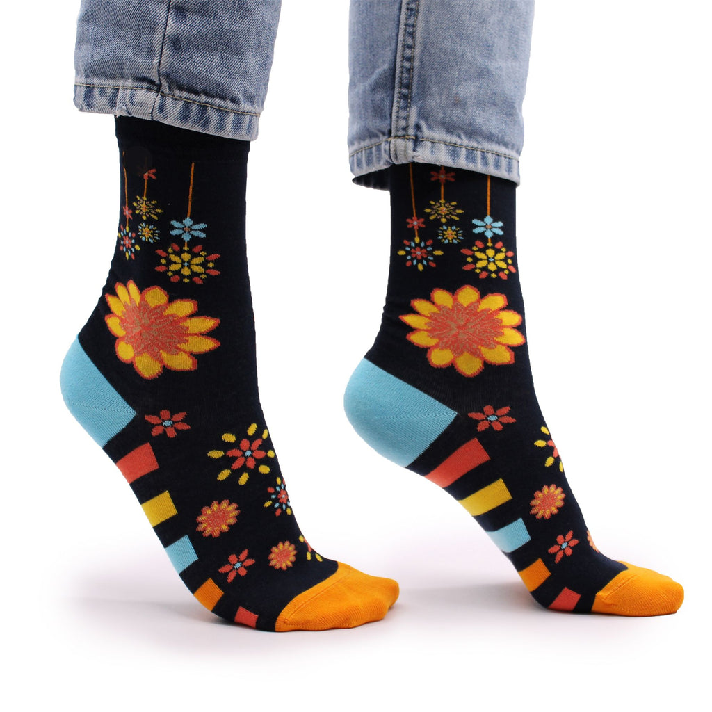 Hop Hare Bamboo Socks M/L - Yoga Poses