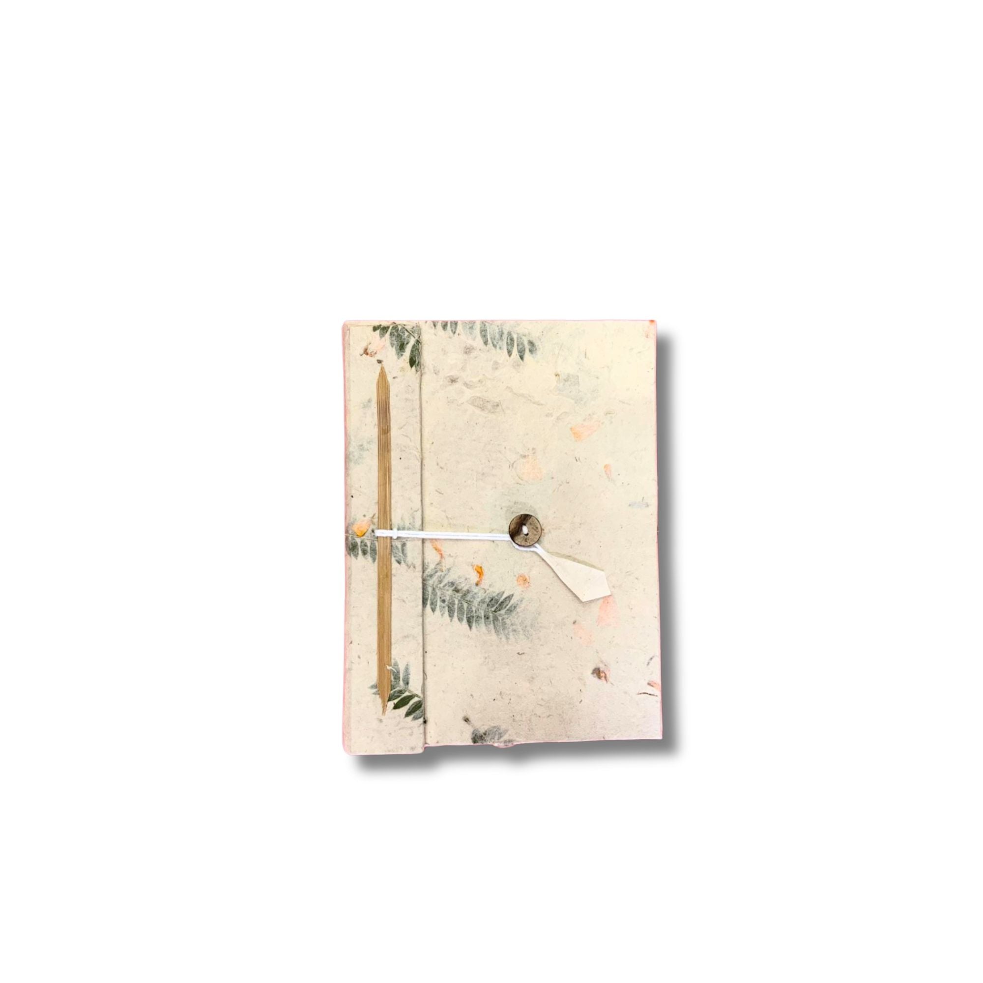 Mini Lokta Mixed Flowers Notebook Lrg (12x8cm) 40 leafs