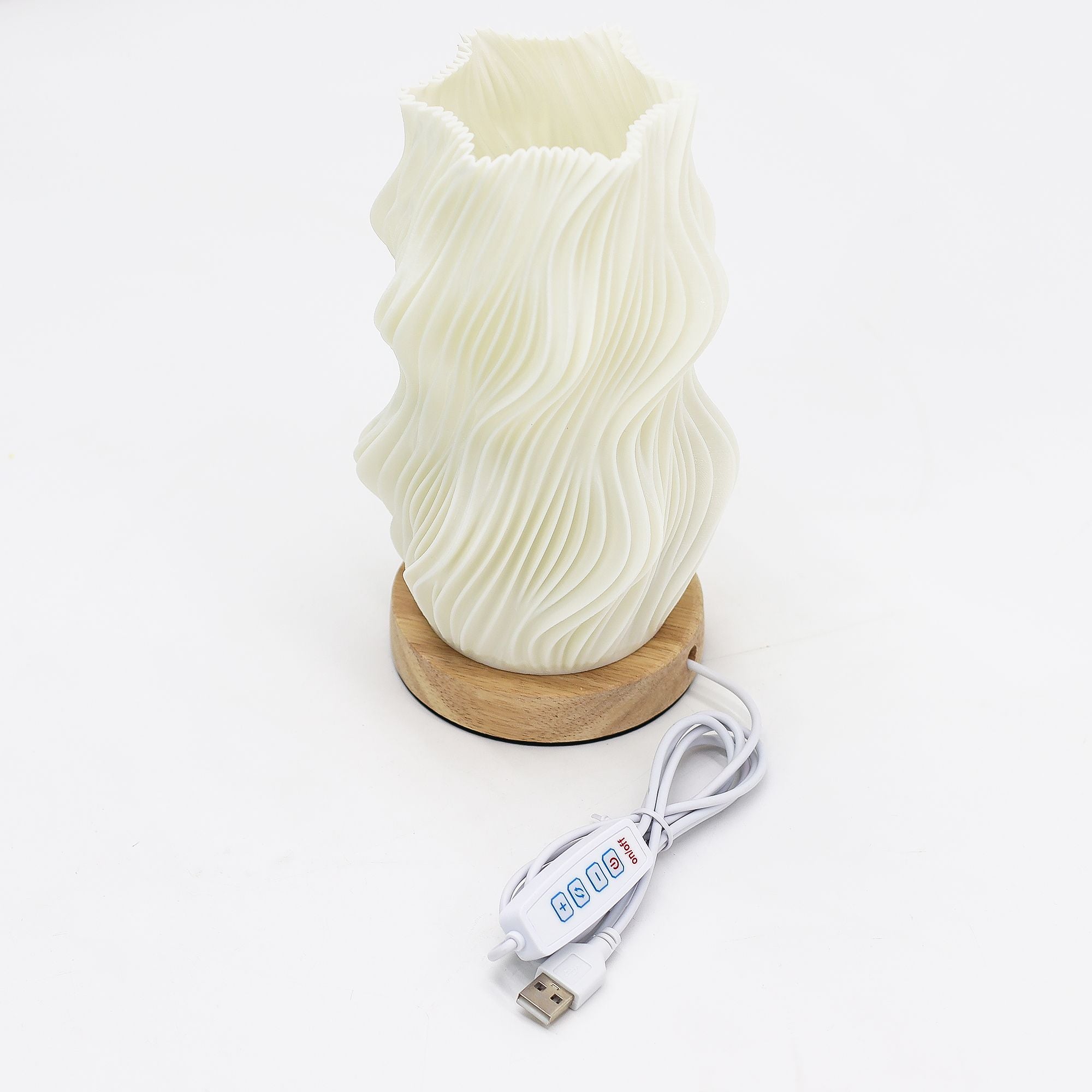 New Wave Lamp - USB (C) - 3 settings - Star Twisted